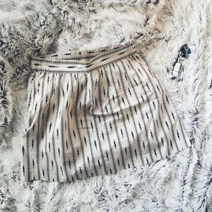 Patterned LOFT skirt